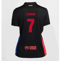 Barcelona Ferran Torres #7 Fußballbekleidung Auswärtstrikot Damen 2024-25 Kurzarm